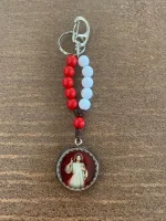 Chaveiro Dezena - Jesus Misericordioso - Imagem 3
