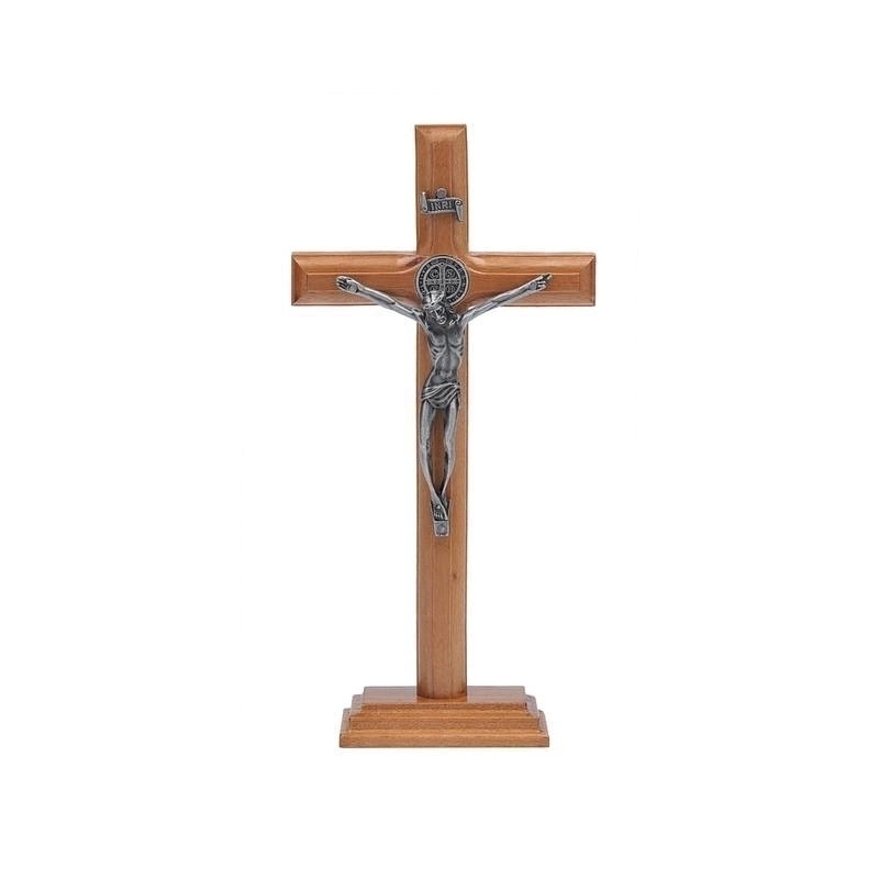 crucifixo-19-cm-parede-e-mesa-com-medalha-de-sao-bento-onix crucifixo-19-cm-parede-e-mesa-com-medalha-de-sao-bento-onix