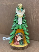 Pinheiro Sagrada Família Luminoso - 40 cm - Imagem 3