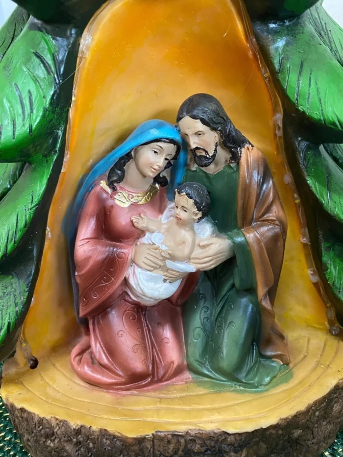 Pinheiro Sagrada Família Luminoso - 40 cm - Imagem 4
