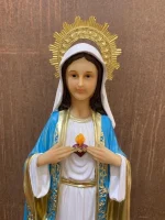 Imaculado Coração de Maria - 40 cm - Imagem 2