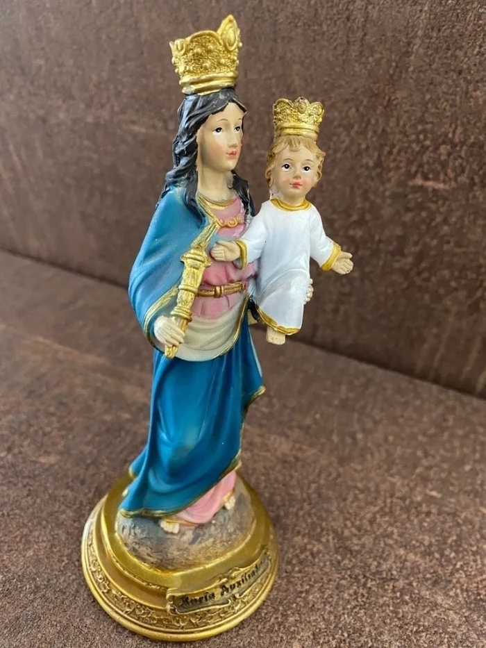 Nossa Senhora Auxiliadora - 17 cm - Imagem 3