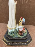 Nossa Senhora de Fátima com Pastores - 30 cm - Imagem 3