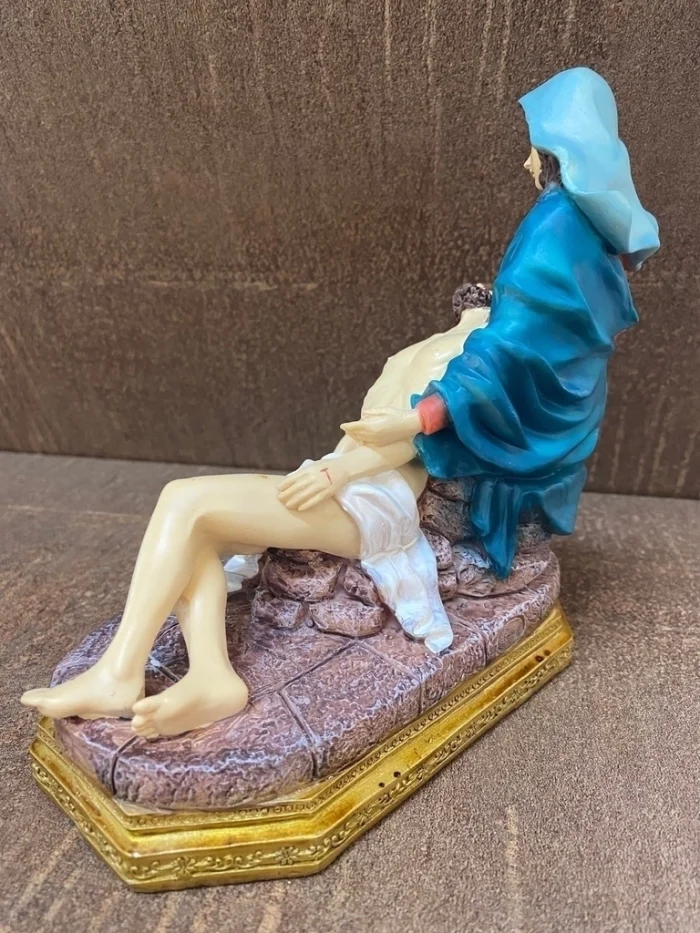 Nossa Senhora da Piedade - Pietá - 22 cm - Imagem 2