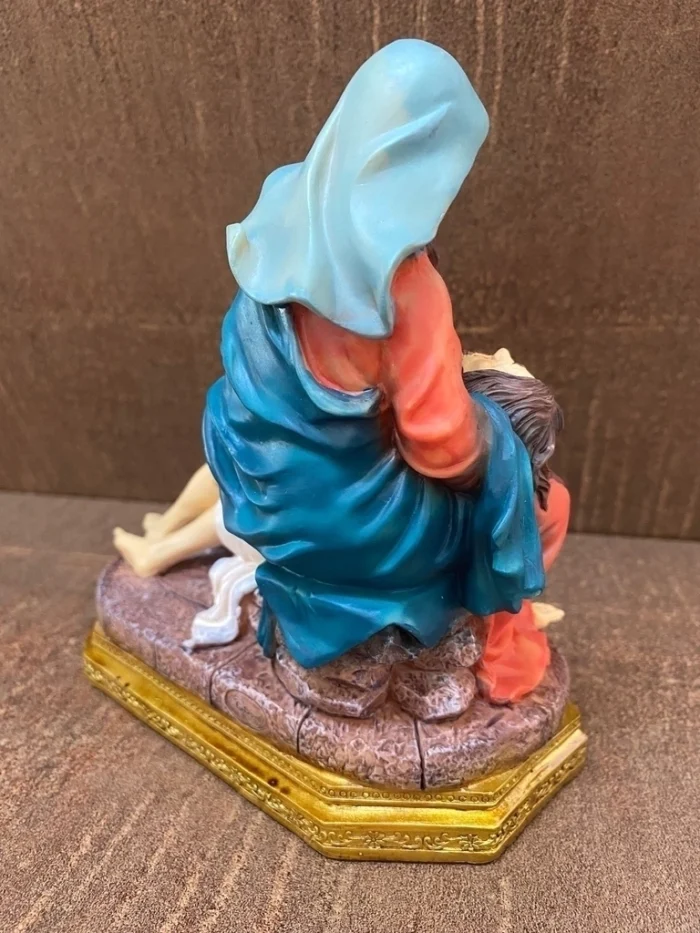 Nossa Senhora da Piedade - Pietá - 22 cm - Imagem 3