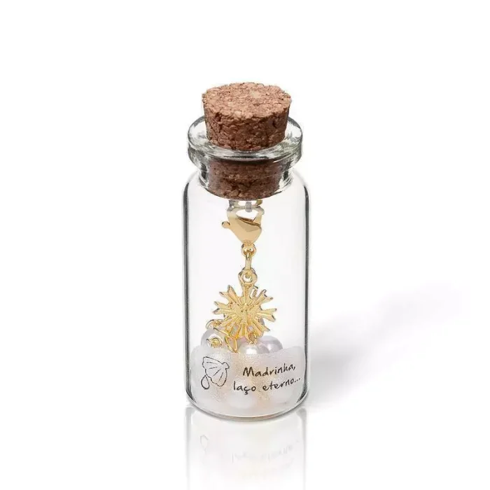 Pulseira da Madrinha - com Frase: "Madrinha Laço Eterno" - Imagem 2