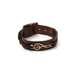 pulseira-masculina-couro-marrom-clave-de-sol
