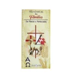 Mini Círio - Vela da Família 2026 - Amarelo - Imagem 3